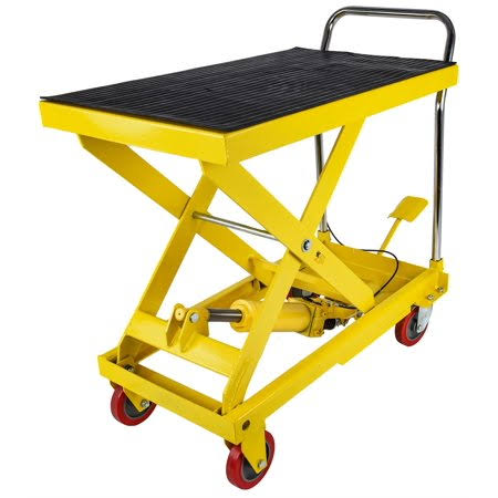JEGS 81454 Hydraulic Lift Cart Capacity: 1100 lb. Raised Height: 31 in