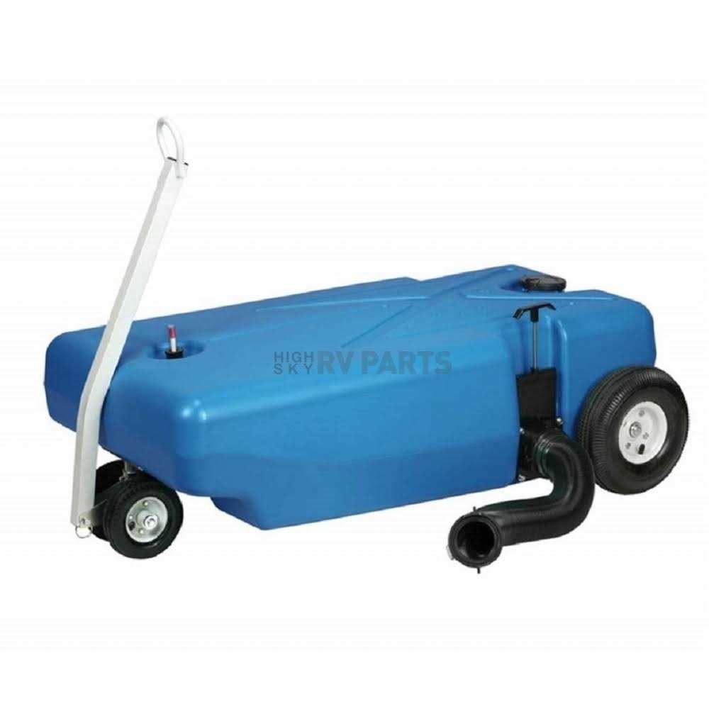 Barker 42 Gallon 4-Wheeler Tote-Along Portable Holding Tank - Shop Hardware Tools Online Store