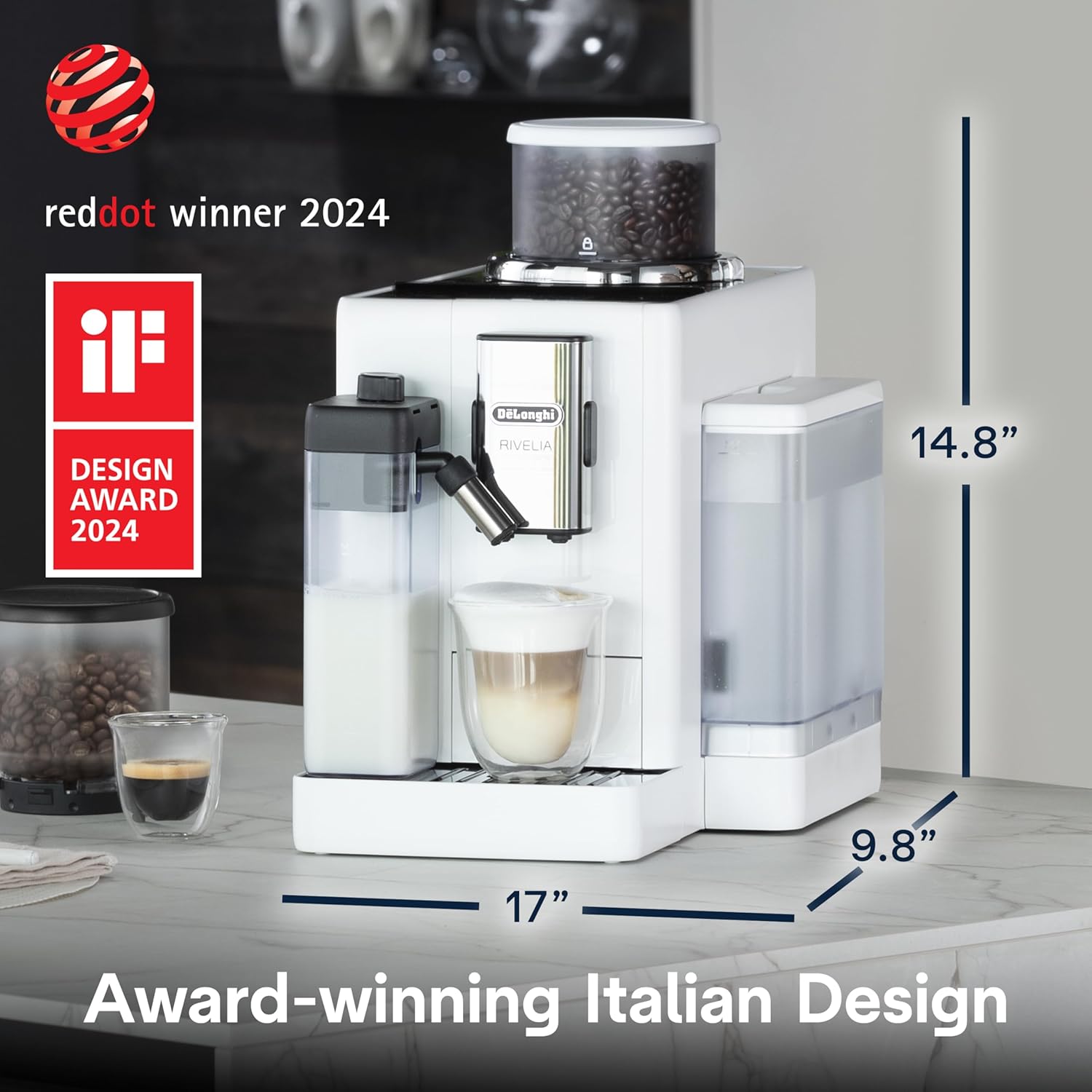 De'Longhi Rivelia Automatic Espresso Machine