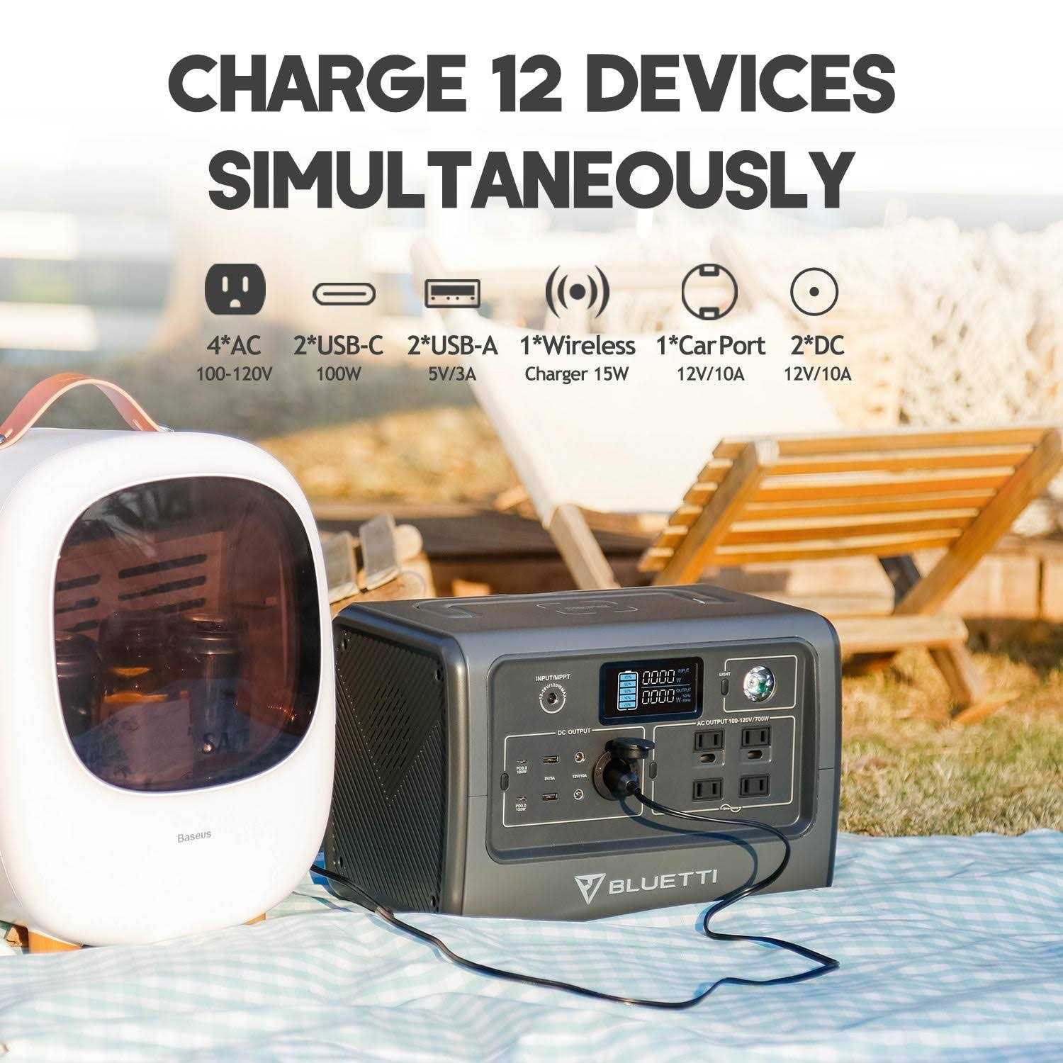 Bluetti EB70 Portable Power Station - Shop Hardware Tools Online Store