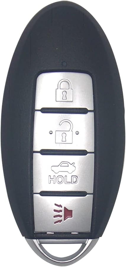 Simple Key, Key Fob and Key Fob Programmer for Select Nissan & Infiniti (Vehicle List B, 4 Button)