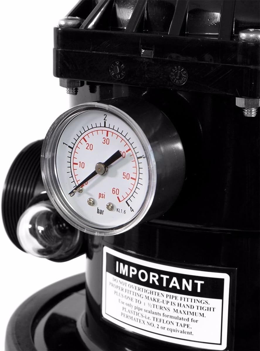 XtremepowerUS 19" InGround Above Pool Sand Filter System For Swimming Pool Up To 24,000 Gallons