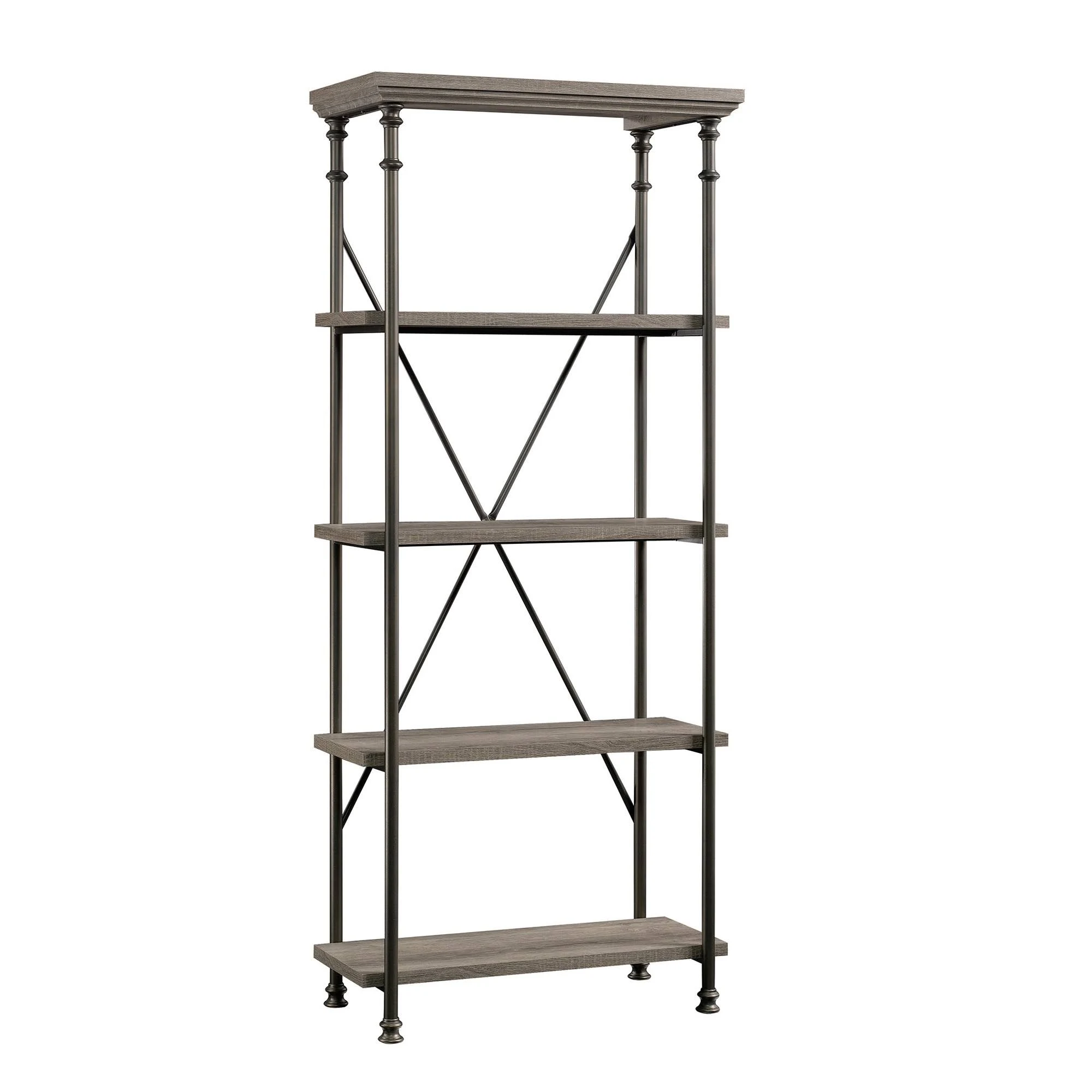 Sauder Canal Street 5-Shelf Bookcase, Northern Oak