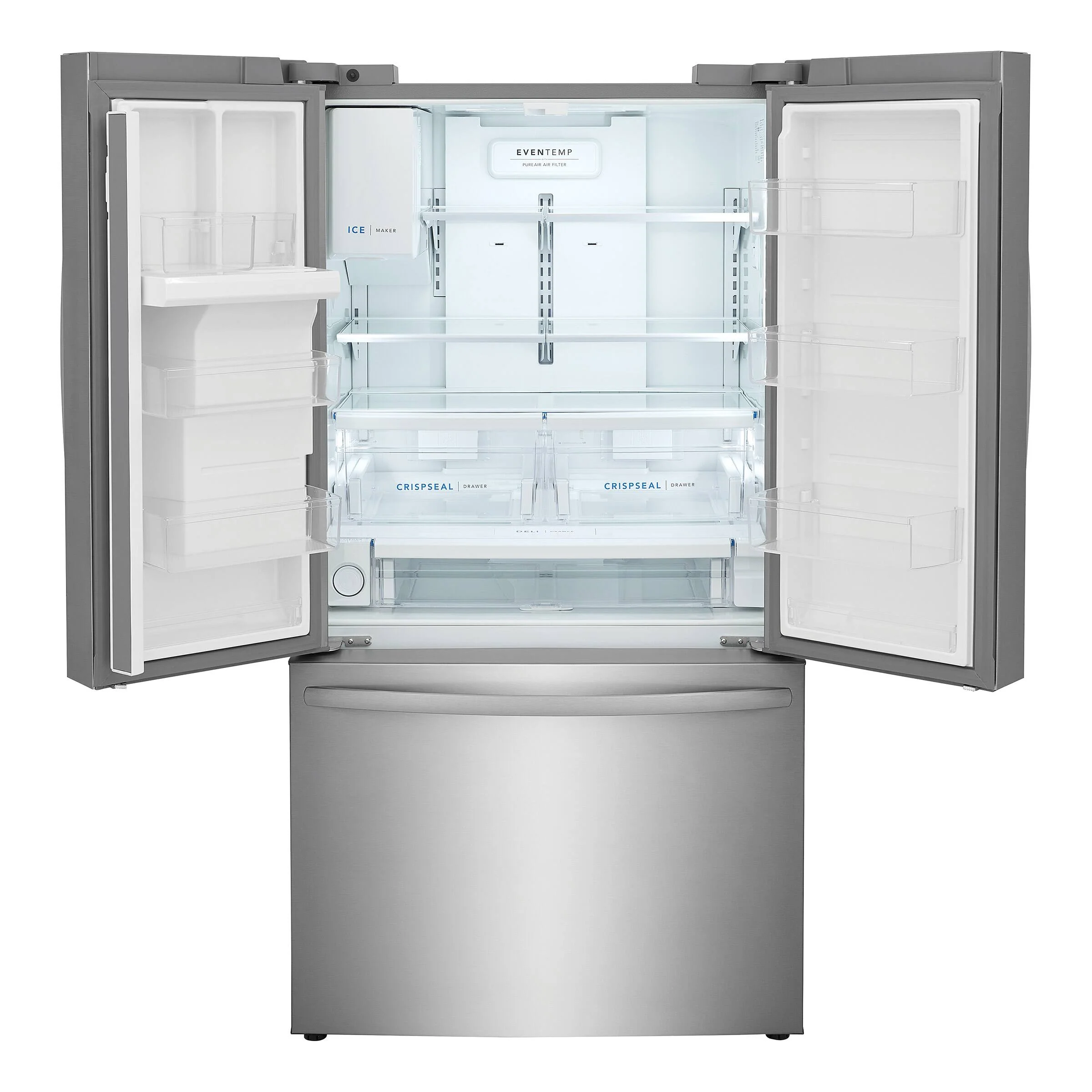 FRIGIDAIRE 36 IN. 22.6 CU FT. STAINLESS STEEL COUNTER-DEPTH FRENCH DOOR REFRIGERATOR - FRFC2323AS