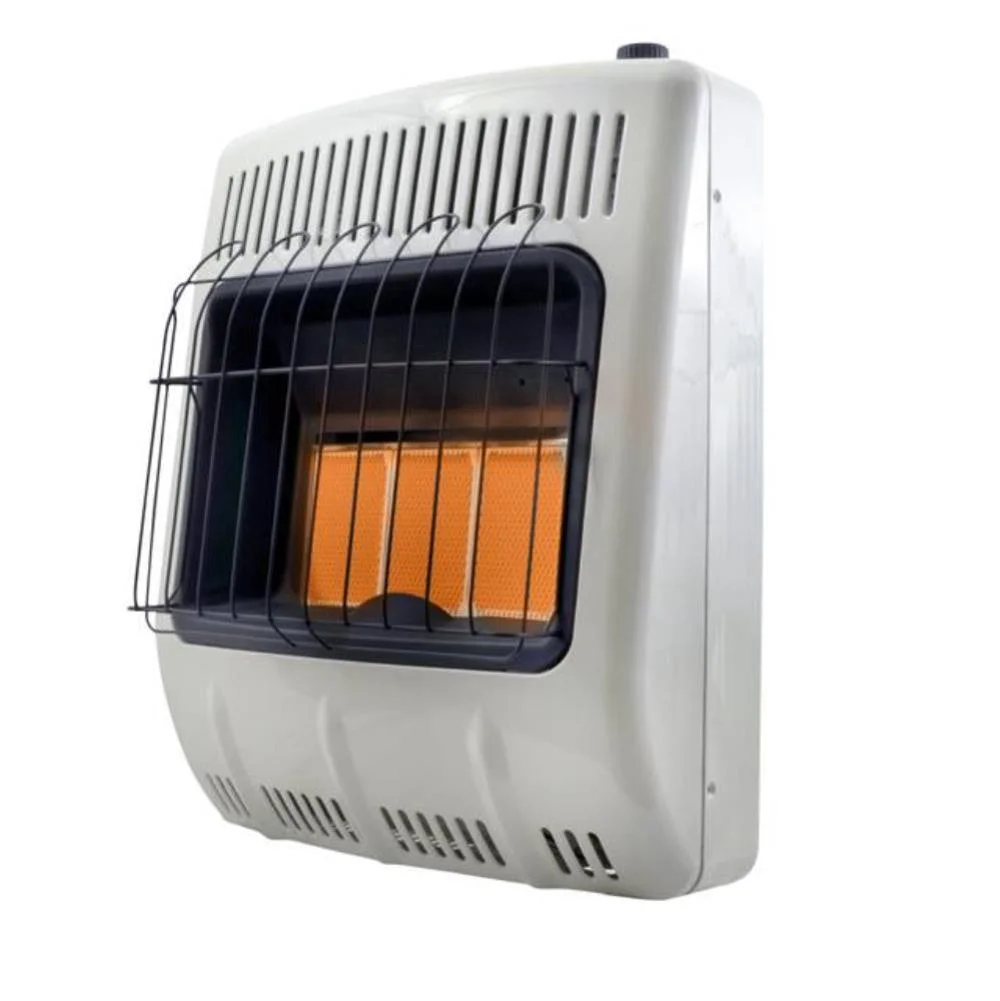 Heatstar HSSVFRD20NGBT 20000 BTU Vent-Free Radiant Natural Gas Heater with Thermostat and Blower