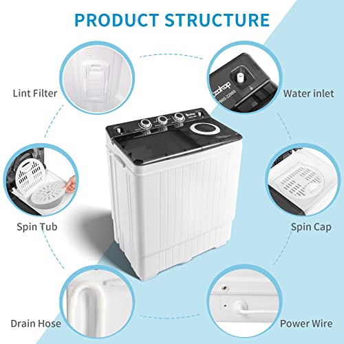 Winado Portable Washing Machine 26 Lbs