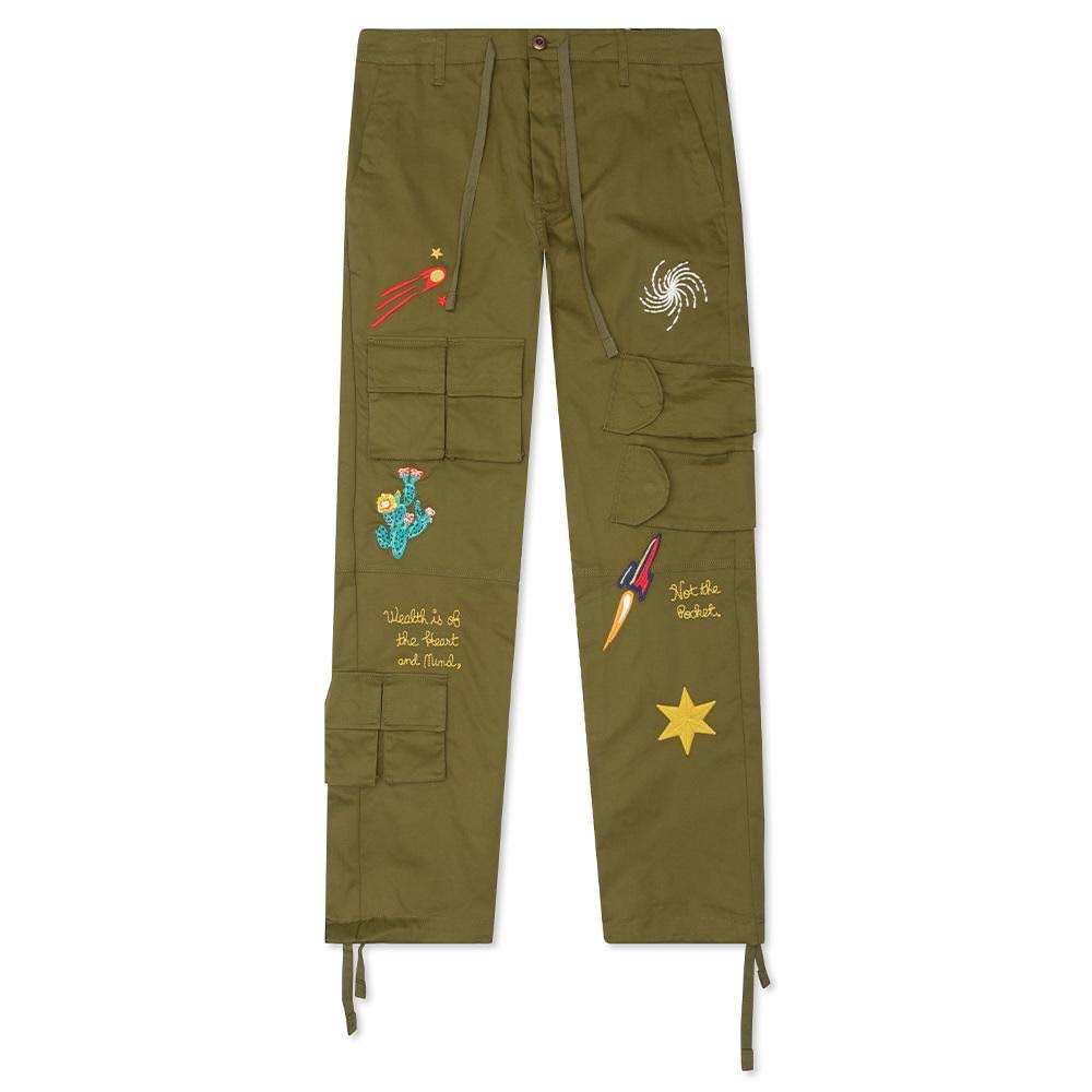 Billionaire Boys Club Bb Stellar Pant - Avocado, Green / 40 | Feature