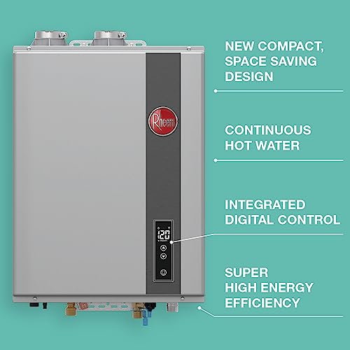 Rheem Super High Efficiency Condensing Indoor Tankless Liqiud Propane Water Heater