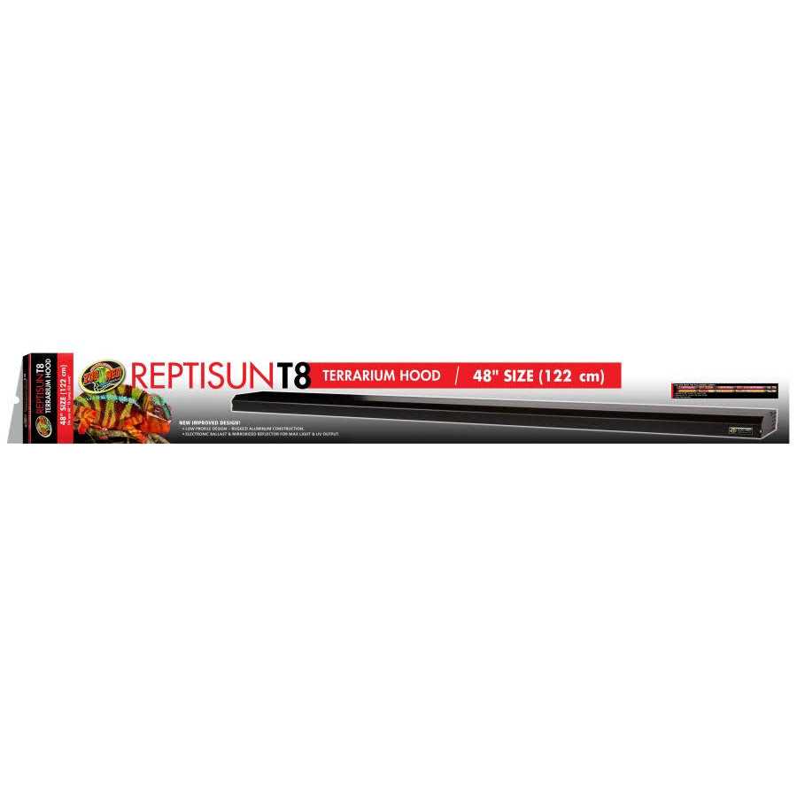 Zoo Med Reptisun T8 Terrarium Hood - Pet Supplies online store
