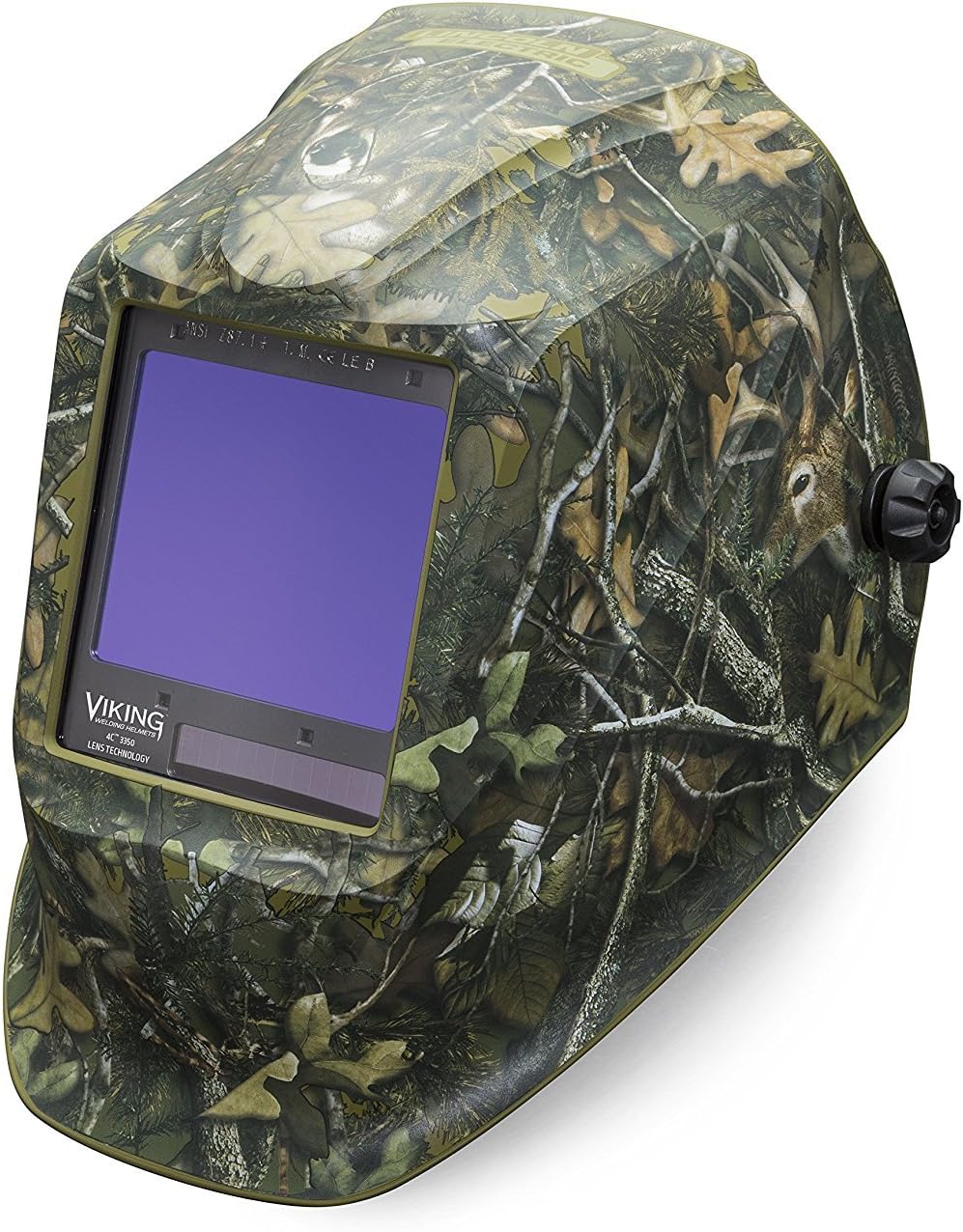 Lincoln Electric K3034-4 VIKING 3350 Auto Darkening Welding Helmet with 4C Lens Technology, Black