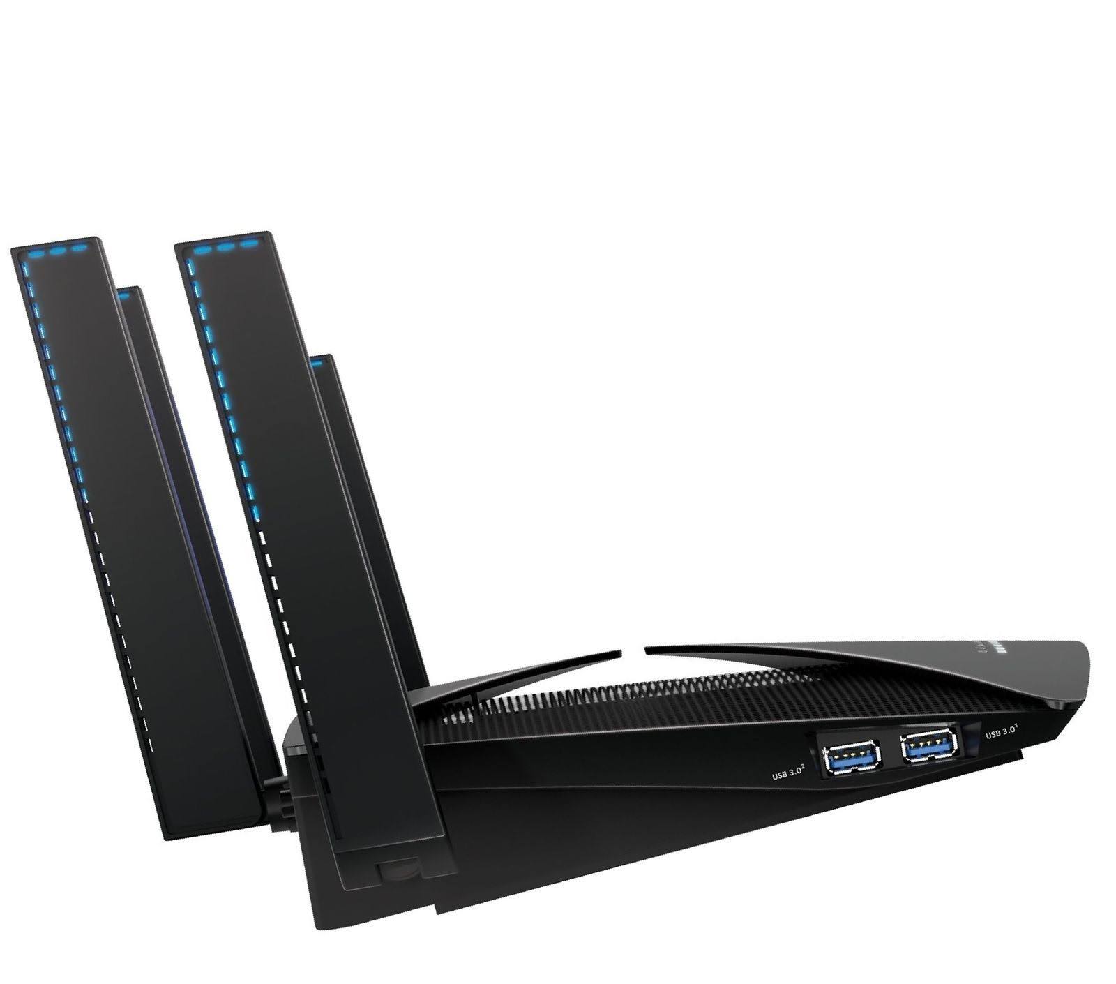 Netgear Nighthawk X10 R9000 Wireless Router - 6-port - 2.4 GHz (1 band) / 5 GHz (2 bands) - Gigabit Ethernet - 802.11b/a/g/n/ac/