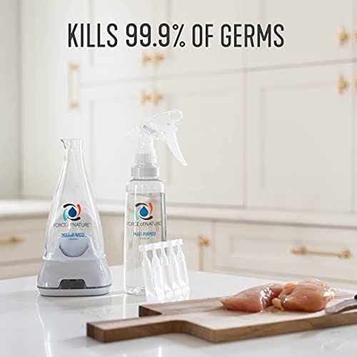 Force of Nature Multi-Purpose Cleaner, Sanitizer, Disinfectant u0026 Deodorizer | K