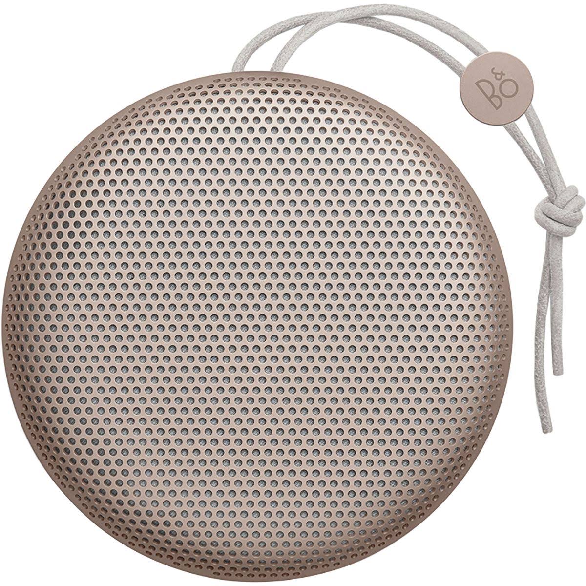 Bang u0026 Olufsen Beoplay A1 Portable Bluetooth Speaker | Sand Stone