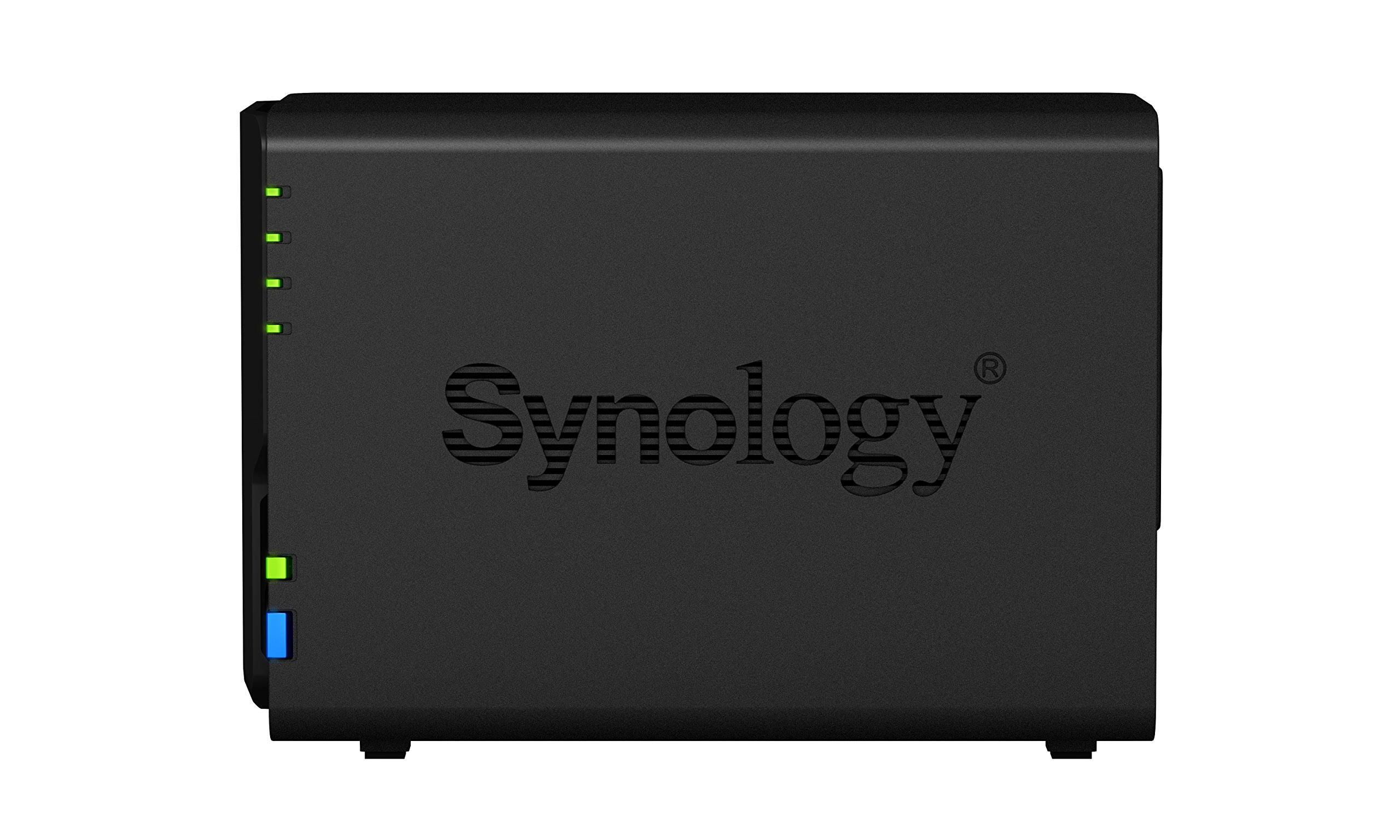 Synology Disk Station DS218+ 2-Bay Diskless NAS Server - SATA 6Gb/s, eSATA 6Gb/s