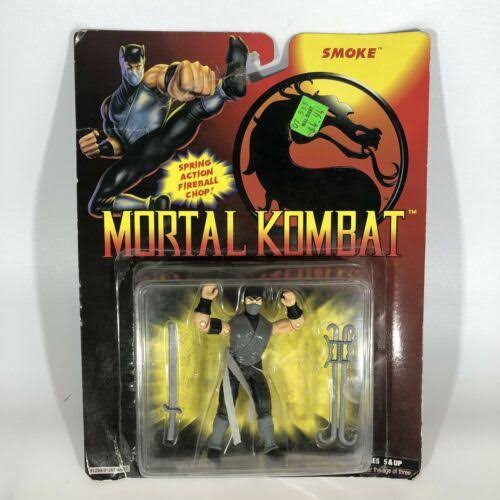 Hasbro Mortal Kombat Fighter Smoke 3.75x22 Action Figure Vintage 1994