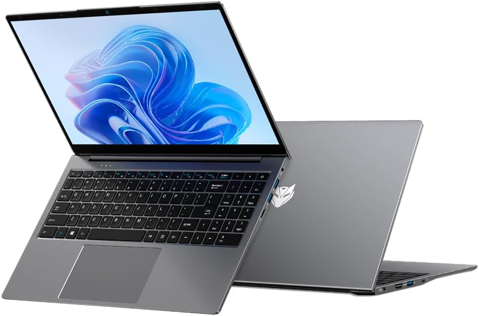 Bmax Laptop 15.6", Intel Celeron N95 Quad Core Processor (up to 3.4GHz), 16GB DDR4 RAM 512GB SSD Windows 11 2K FHD IPS Display, Gaming Laptop Traditional Laptop Computers