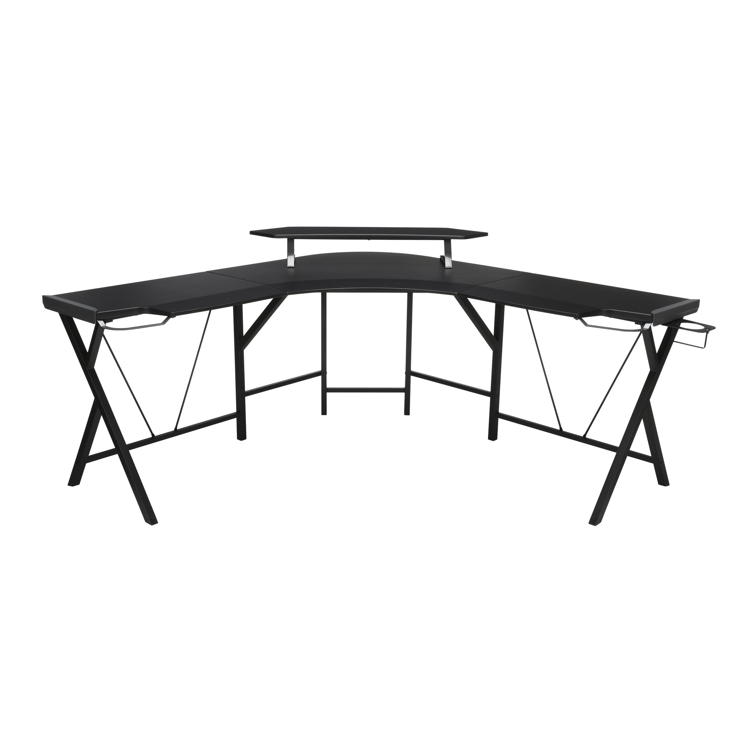 Respawn RSP-2000-GRY L Shaped Gaming Desk Grey