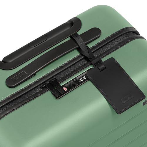 Away Bigger Carry-On Luggage, Lightweight Hardside Large Suitcase with Spinner Wheels, TSA Lock, Airline Approved, Navy Blue