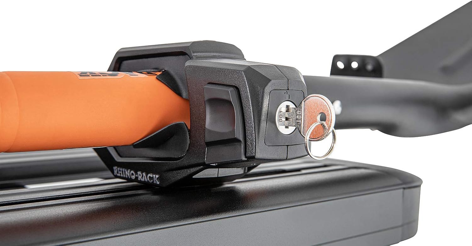 Rhino Rack Stow It Multi Purpose Utility Holder with Quick Release for Paddles, Fishing Rods, Shovels and More