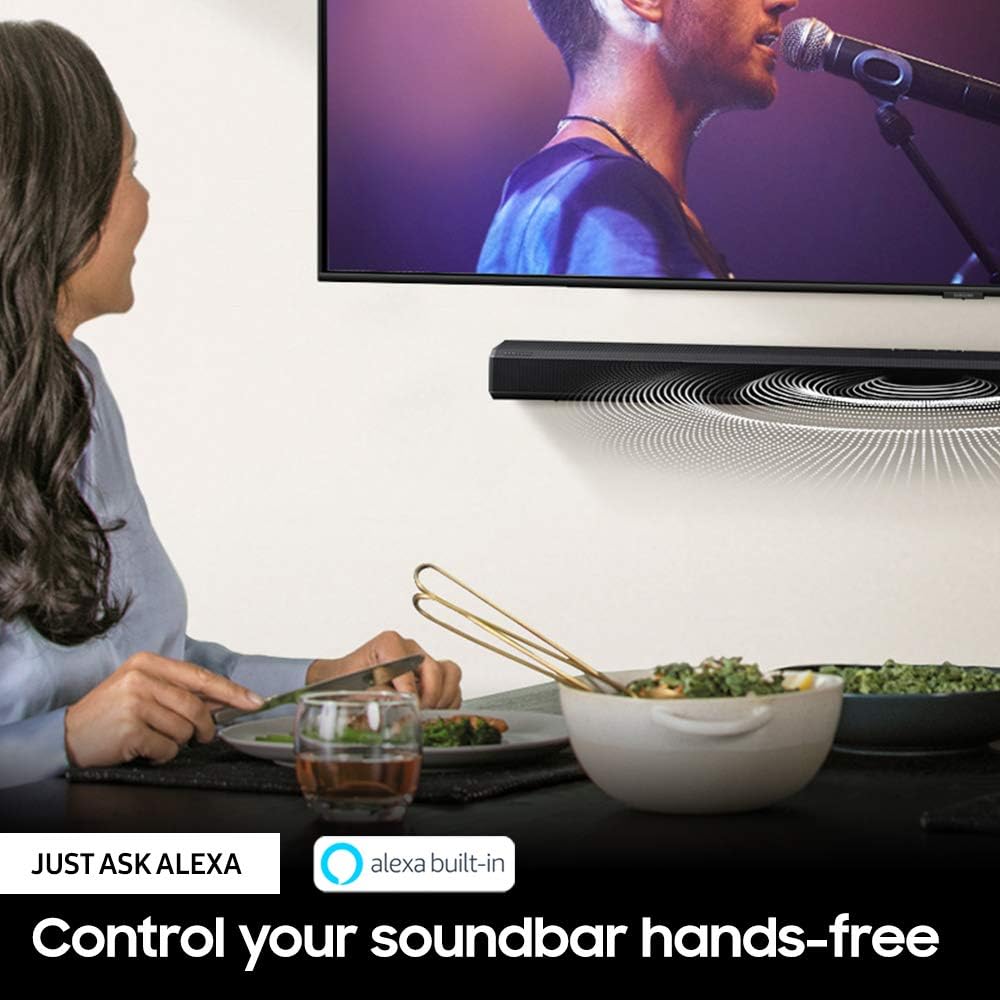 SAMSUNG HW-Q800T 3.1.2ch Soundbar with Dolby Atmos / DTS:X and Alexa Built-In (2020)