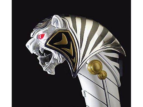 Mighty Morphin Power Rangers White Ranger Legacy Saba Die-Cast Sword