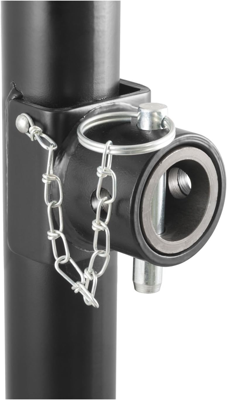 CURT 28321 Weld-On Pipe-Mount Swivel Trailer Jack, 2,000 lbs. 10 Inches Vertical Travel Pack of 2
