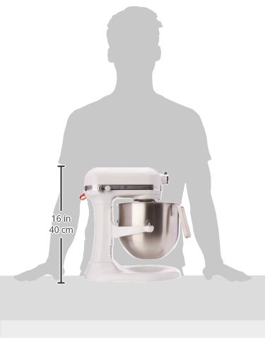 KitchenAid KSM8990CU 8-Quart Commercial Countertop Mixer, 10-Speed, Gear-Driven, Contour Silver