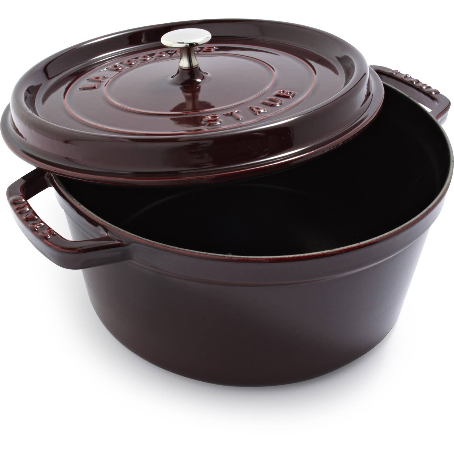 Staub Cast Iron 7 Quart Round Cocotte Grenadine