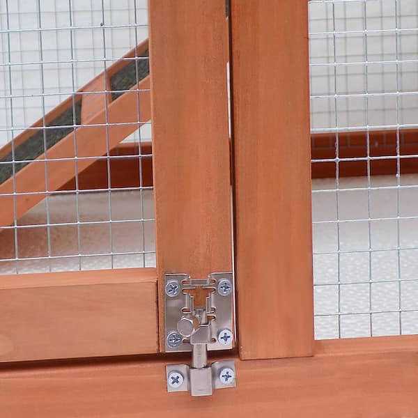 Tunearary Wooden Chicken Coop Cage Rabbit house with Run - Pet Supplies online store