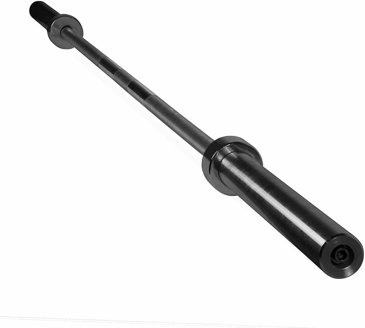 Cap 7& Foot Olympic Weight Lifting Steel Bar Barbell 3 Piece