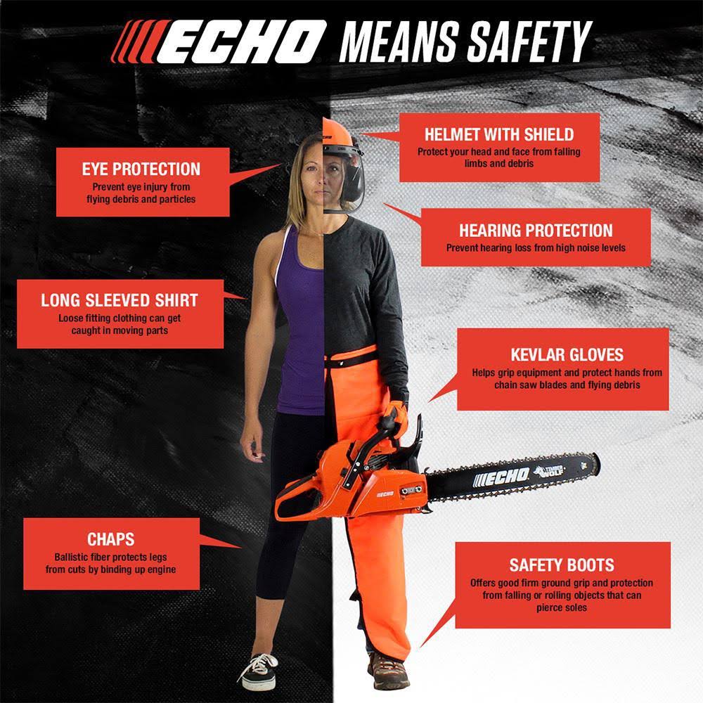 Echo Top Handle Chainsaw CS-303T with 12x22 Bar