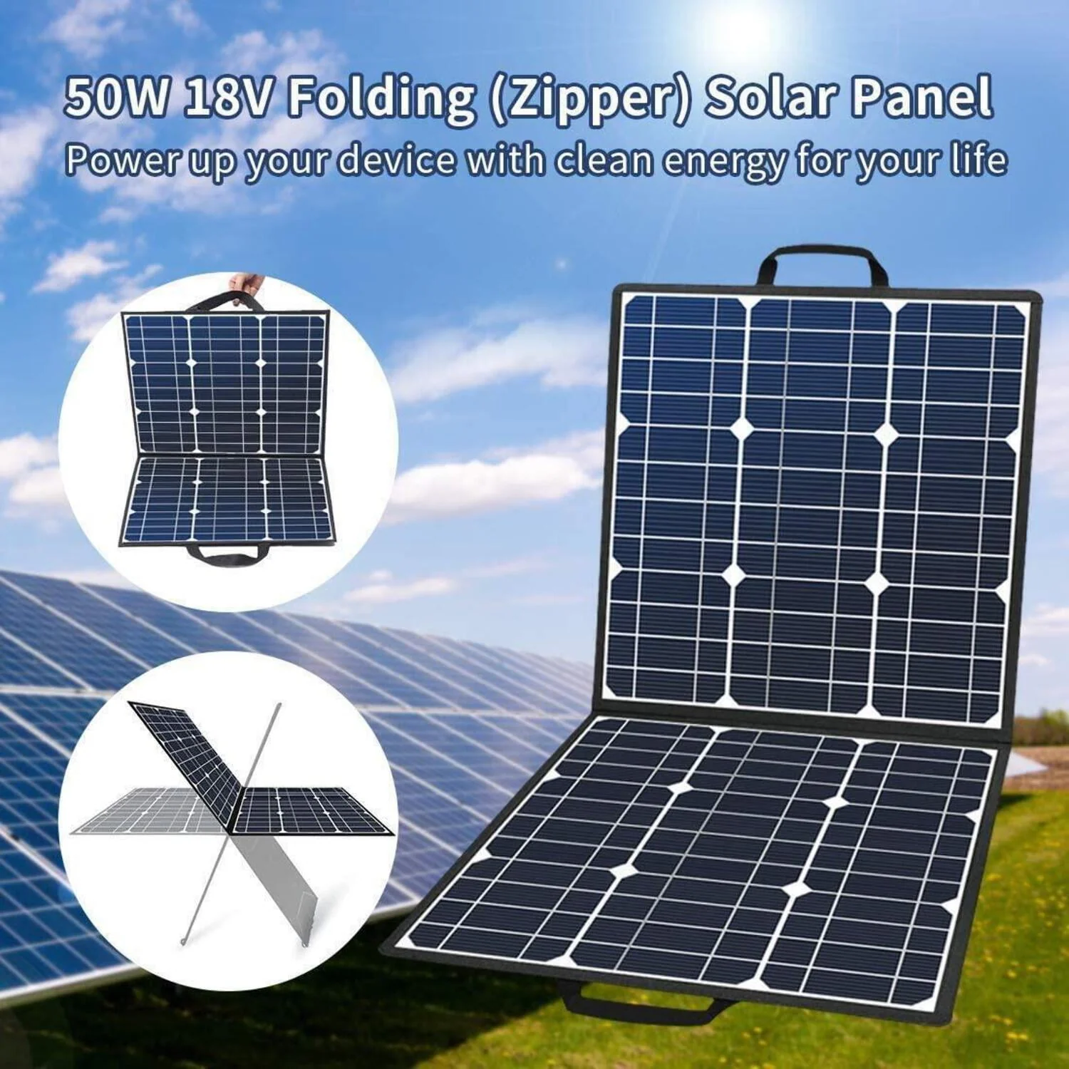 Flashfish 200W Portable Power Station, 40800mAh Solar Generator, Portable Generator聽for Camping Travel Emergency