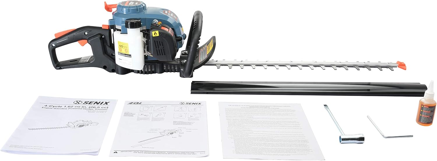 SENIX HT4QL-L 26.5 cc 4 Cycle Gas Powered Hedge Trimmer