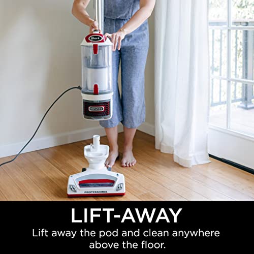 Shark Upright Vacuum, Navigator Lift-Away Deluxe with Large Dust Cup Capacity, HEPA Filter, Swivel Steering, Upholstery Tool & Crevice Tool, Blue, NV360