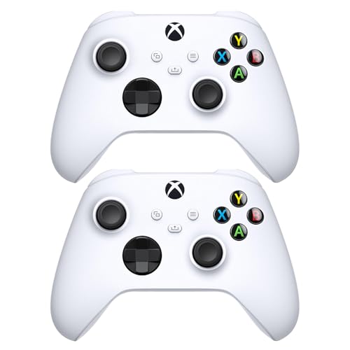 Microsoft QAU-00157 Xbox Wireless Gaming Dual Controller Bundle (Ghost Cipher Special Edition) for Xbox Series X|S, Xbox One, Windows PC, Android and iOS