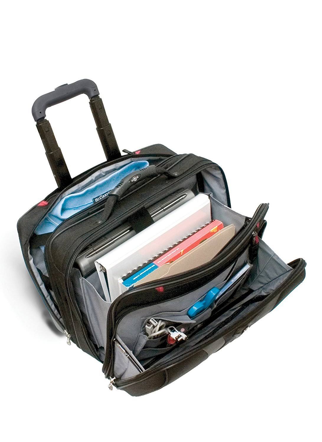 Swissgear Granada Rolling Case Nylon for Upto 17-inch Notebooks Black