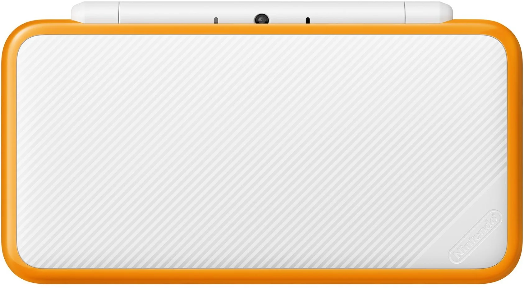 New Nintendo 2DS XL Portable Gaming Console, White & Orange