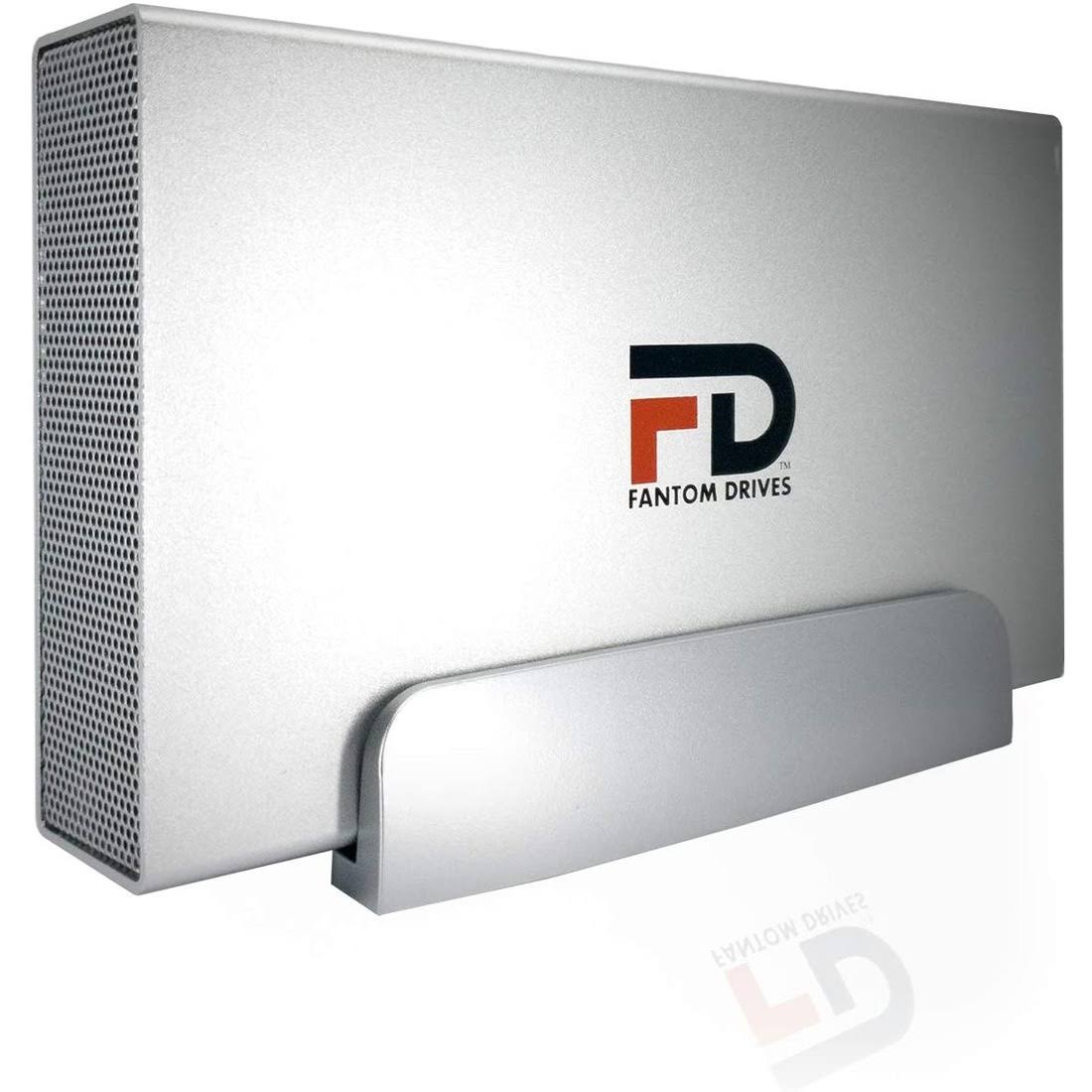 Fantom Drives G-Force 3 Professional USB 3.0 eSATA 4tb External Hard Drive, Silver