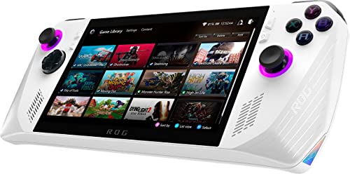 ASUS ROG Ally 512GB Gaming Handheld 7-inch Touchscreen 120Hz FHD 1080p AMD Ryzen Z1 Processor, Touro Wireless Pro Controller, Hub, 128GB MicroSD, Keyboard & Mouse, 8 in 1 Bundle