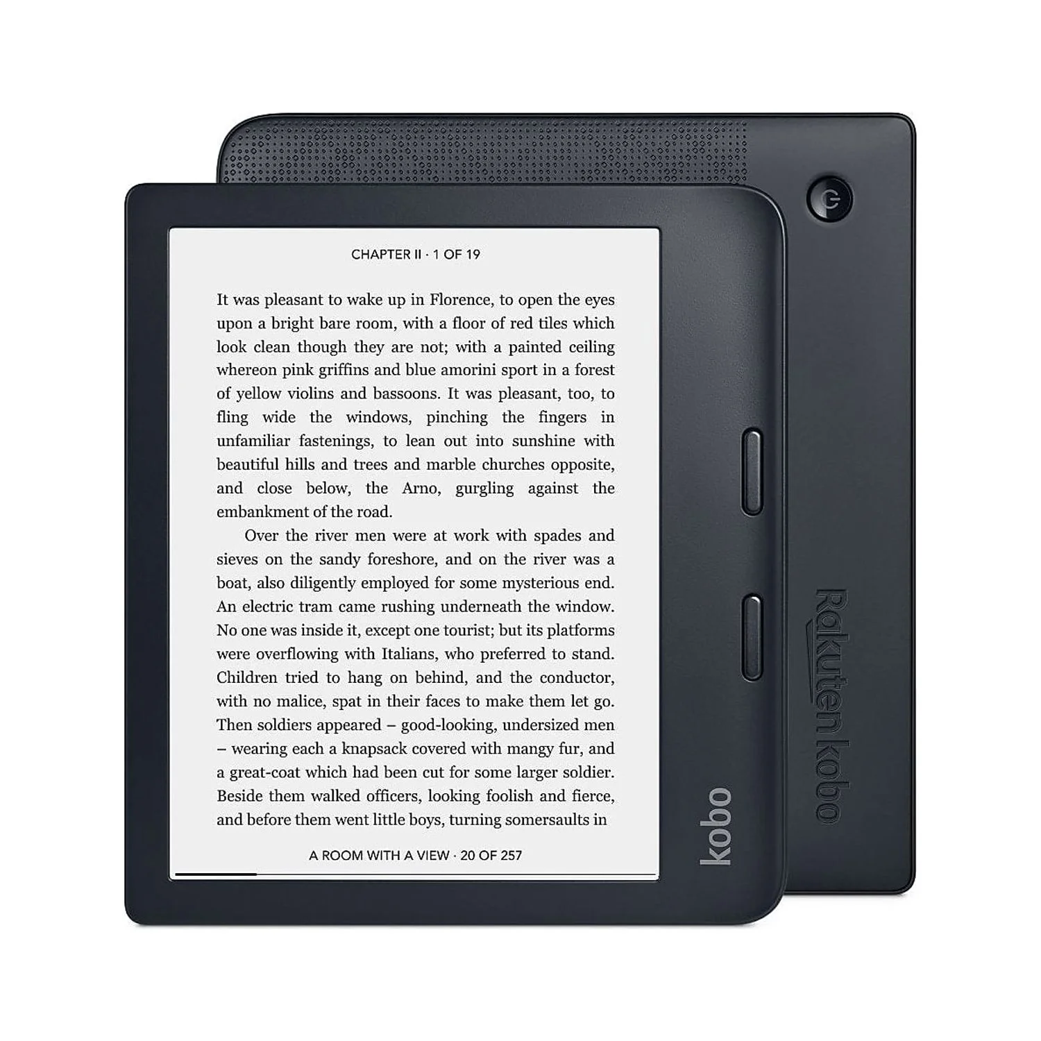 Kobo Libra 2 | eReader | 7? Glare Free Touchscreen | Waterproof | Adjustable Brightness and Color Temperature | Blue Light Reduction | eBooks | WiFi | 32GB of Storage | Carta E Ink Technology | Black