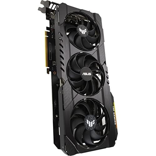 Asus TUF Gaming NVIDIA GeForce RTX 3060 V2 OC Edition Graphics Card (PCIe 4.0, 12GB GDDR6, HDMI 2.1, DisplayPort 1.4a, Dual Ball Fan Bearings, Military-Grade Certification, GPU Tweak II)