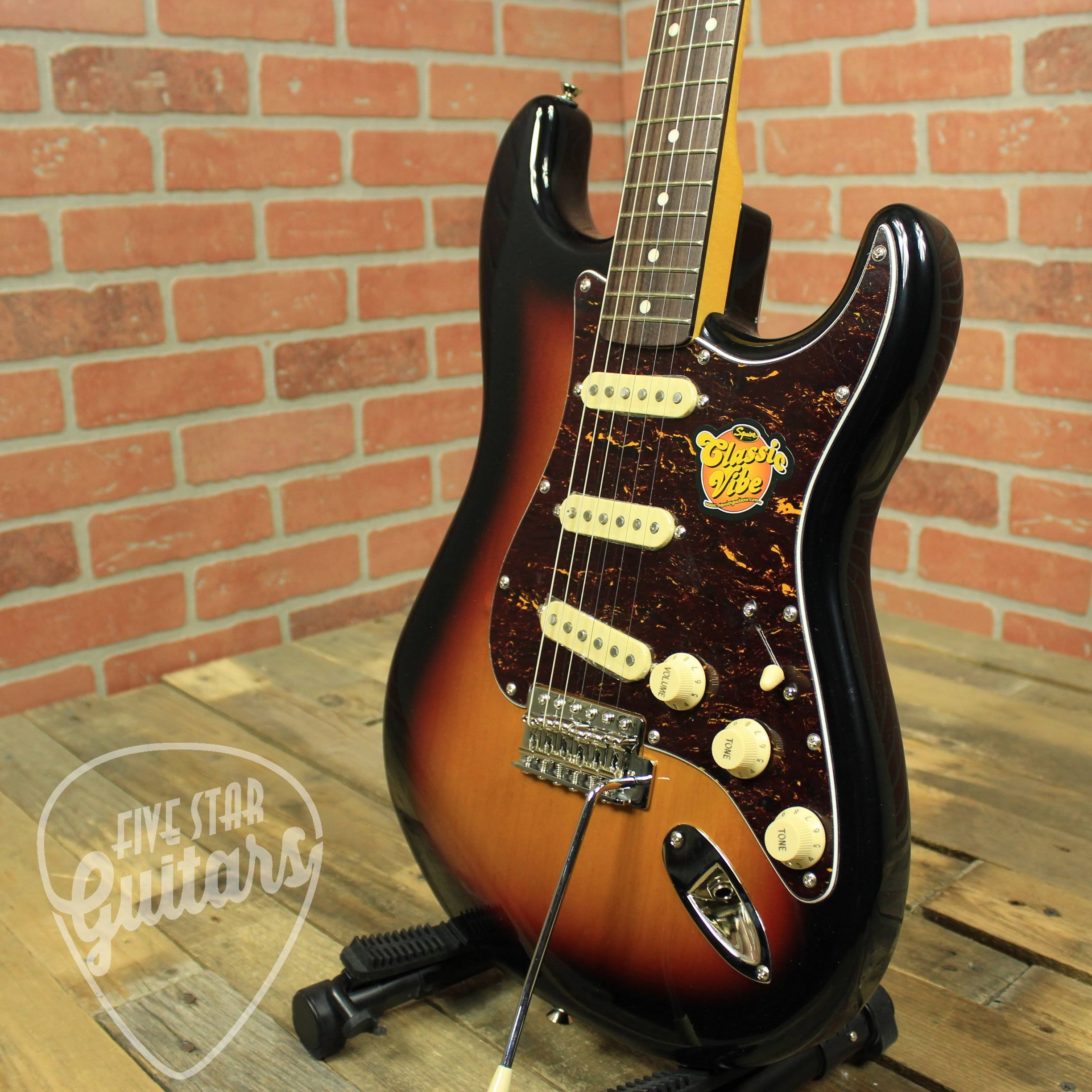 Squier Classic Vibe &60s Stratocaster, 3-Color Sunburst