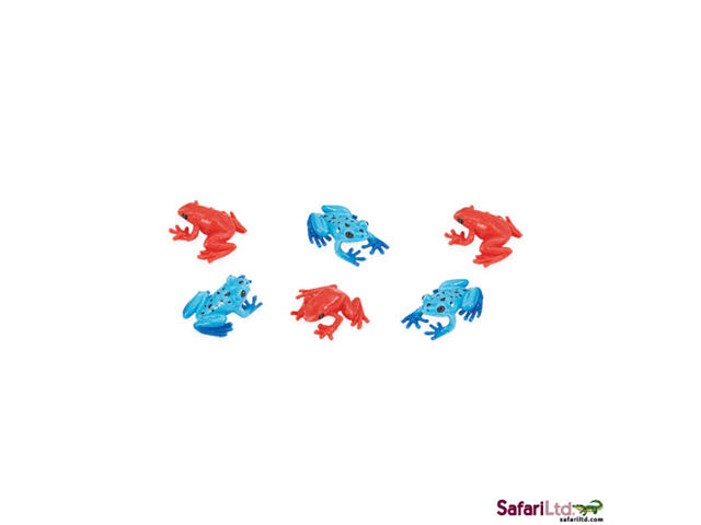 Safari LTD Good Luck Minis Poison Dart Frogs