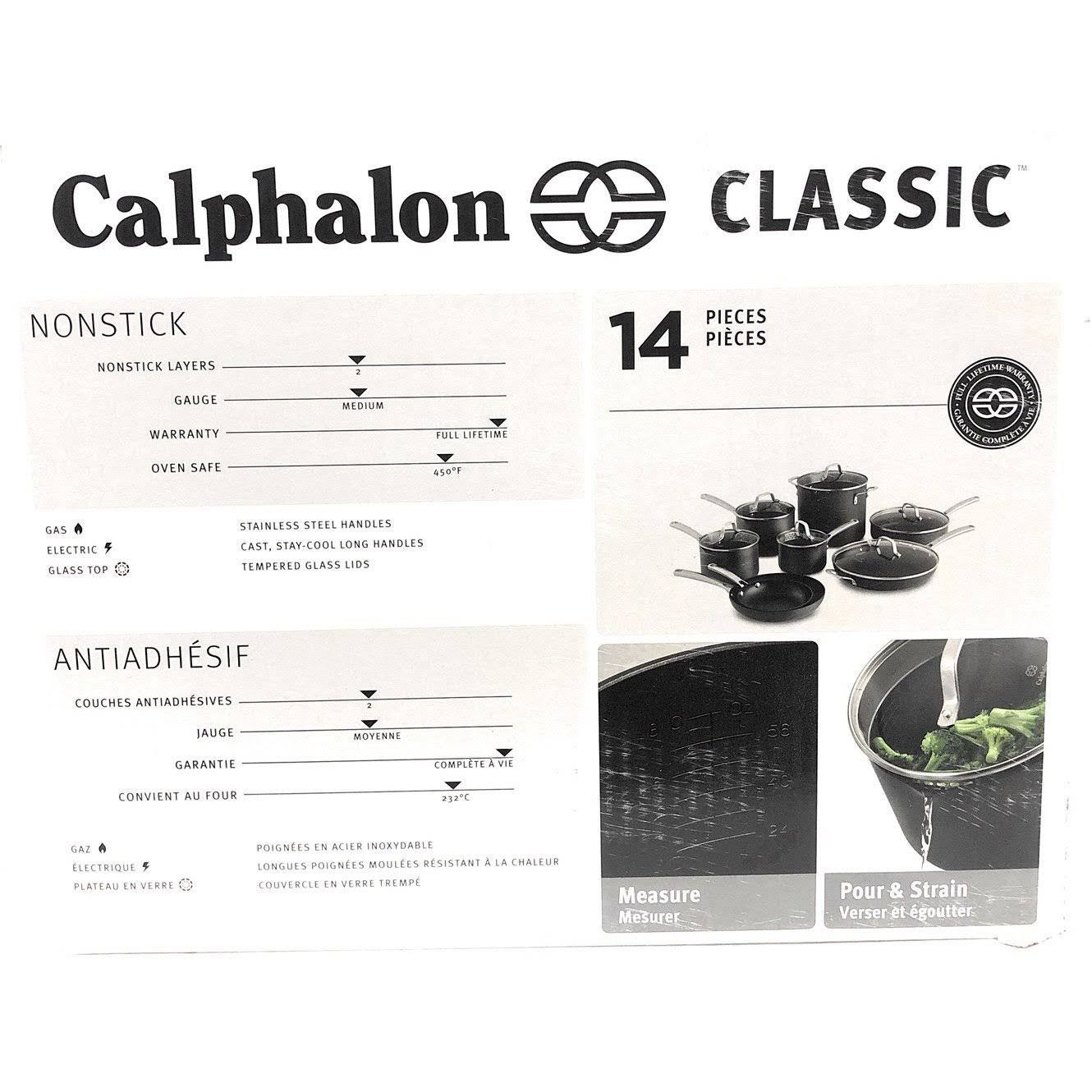 Calphalon Classic Nonstick 14-Piece Cookware Set