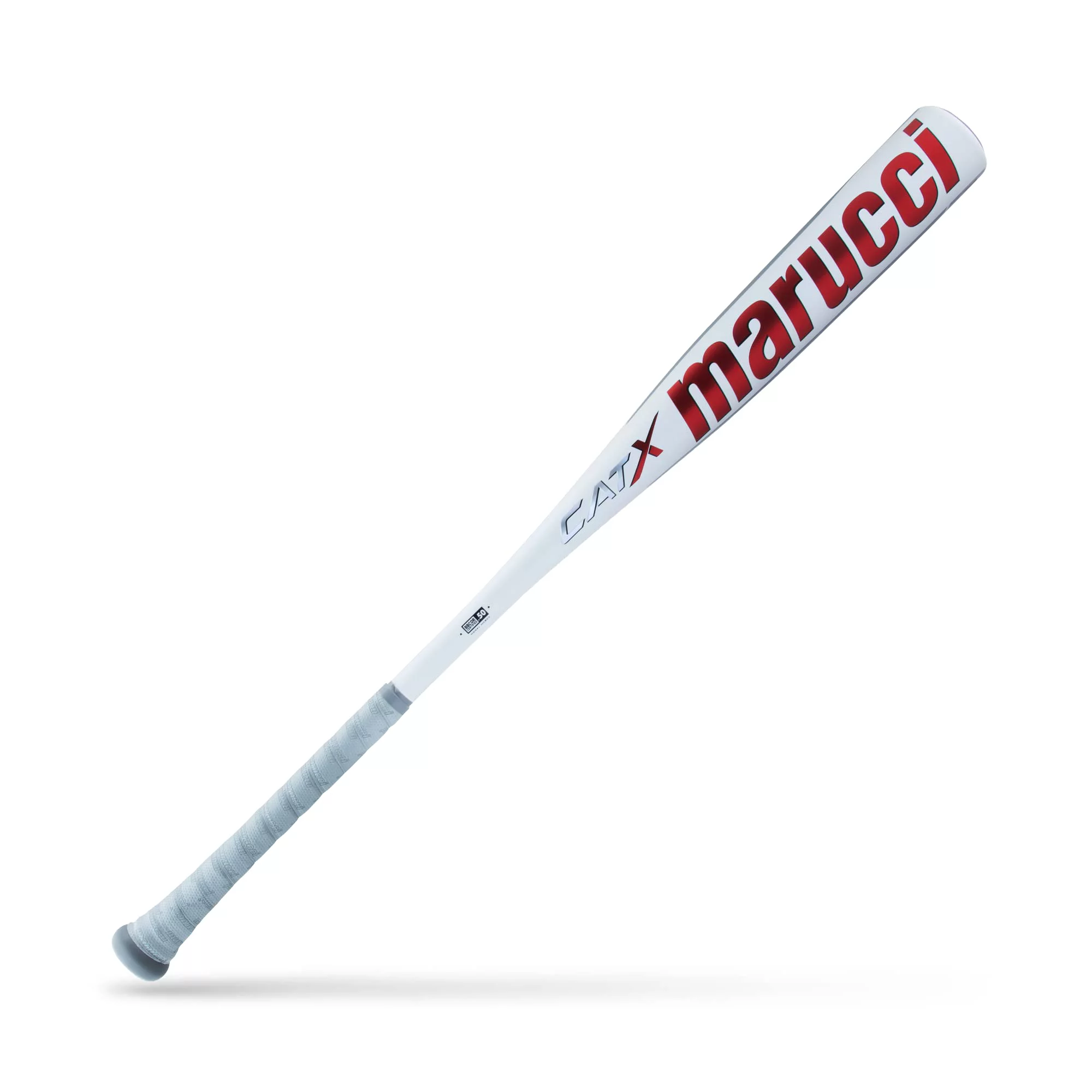 Marucci CatX BBCOR (-3) Bat - White Red