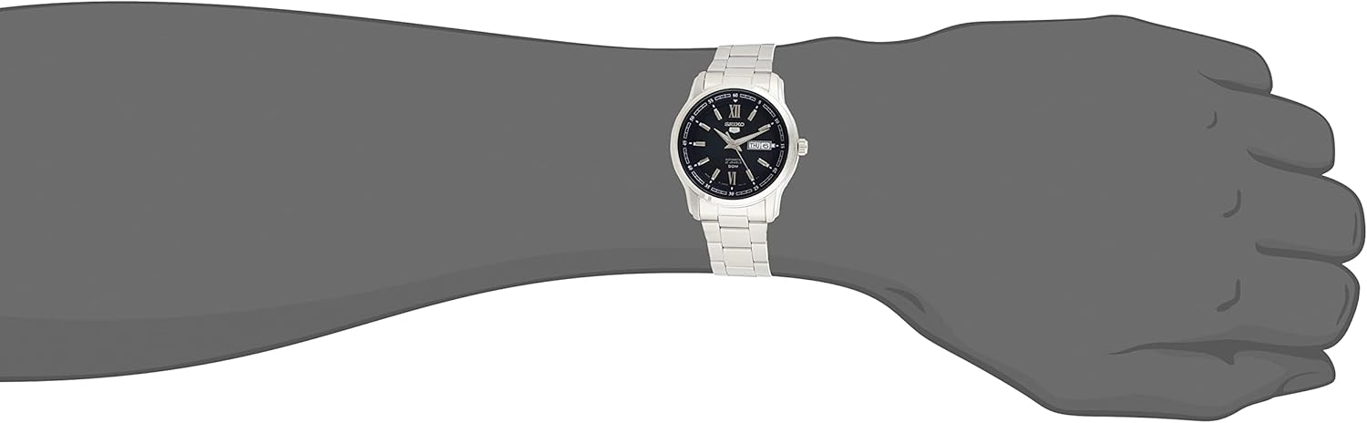 SEIKO 5 Automatic Blue Dial Stainless Steel Men's Watch SNKP17J1