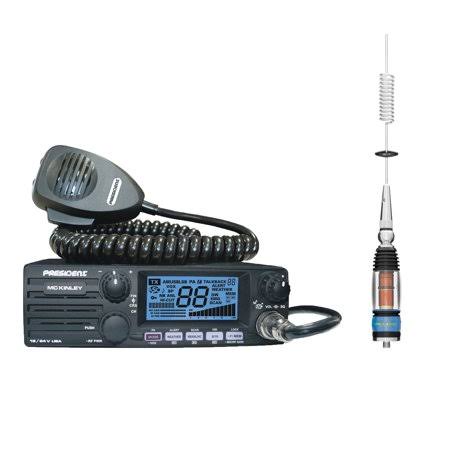 President Sideband Kit Includes: McKinley USA CB Radio u0026 Mississippi Radial Whip CB Antenna