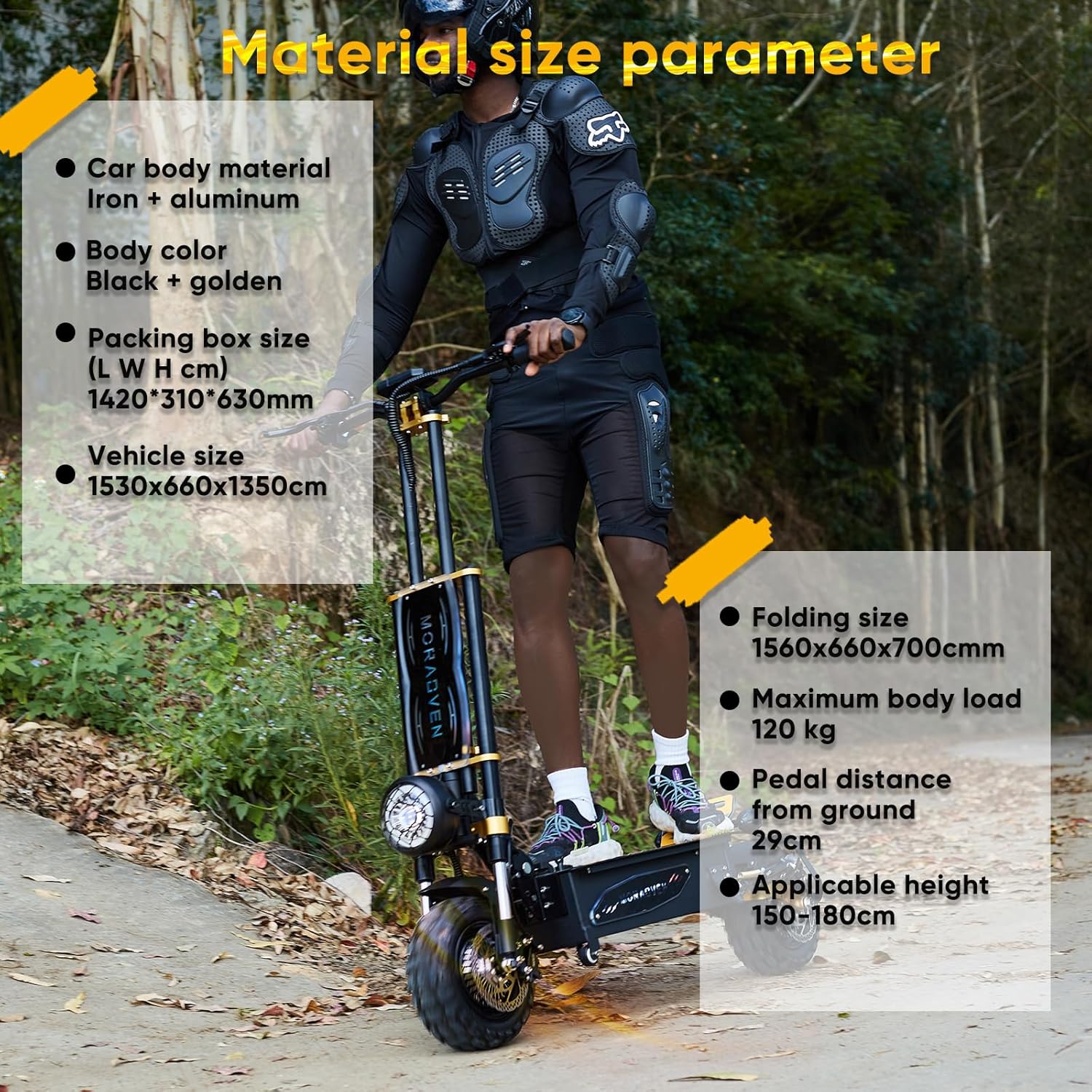 Adult Electric Scooter, 11-inch 6000W high Power Dual Drive Sports Scooter with seat, 7-inch LCD Display 60V40AH Range 80 Miles, Maximum Speed 60MPH, Off-Road Tires Electric Scooter.