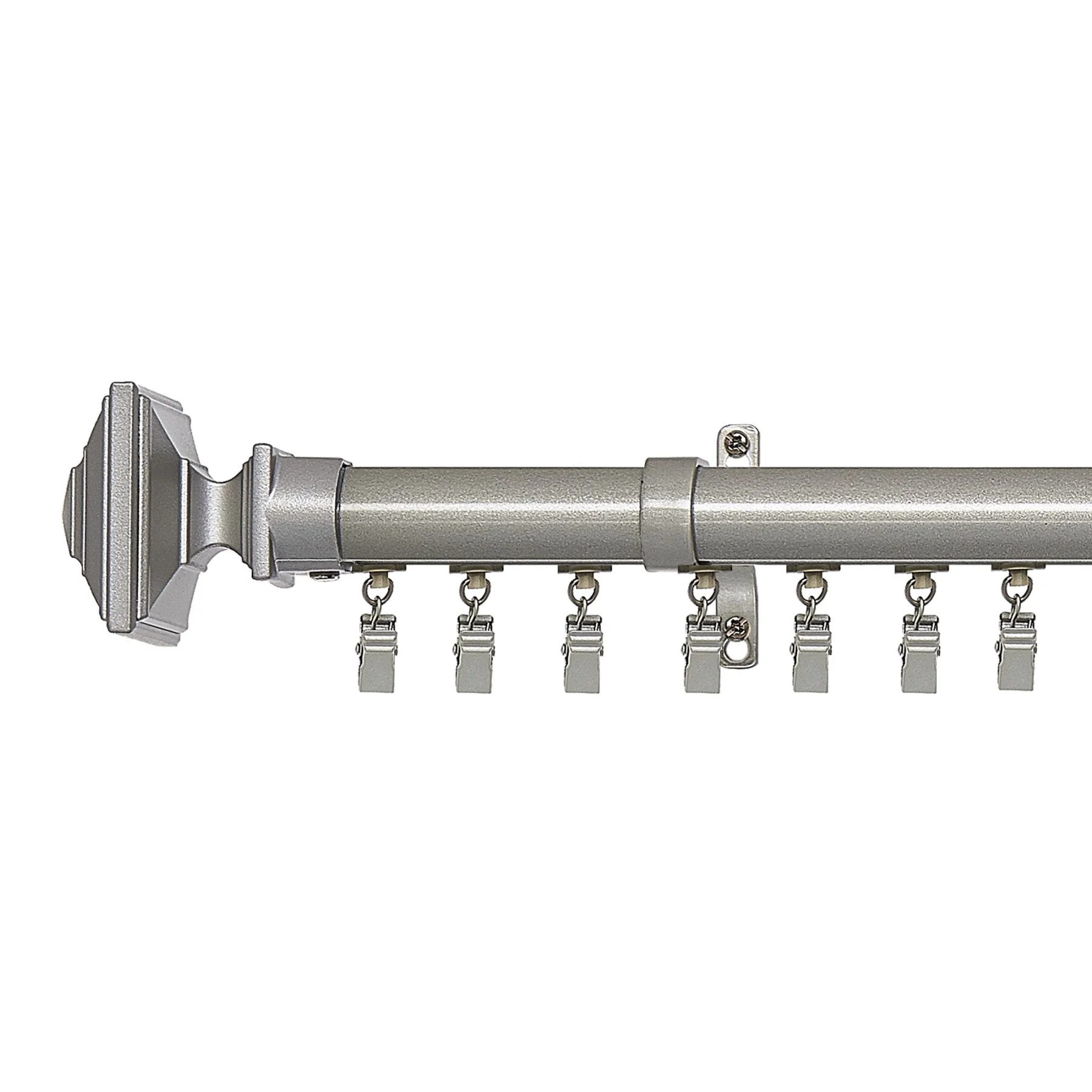 Traditional Elegance Innovative Traverse Curtain Rod - Elite 66-120