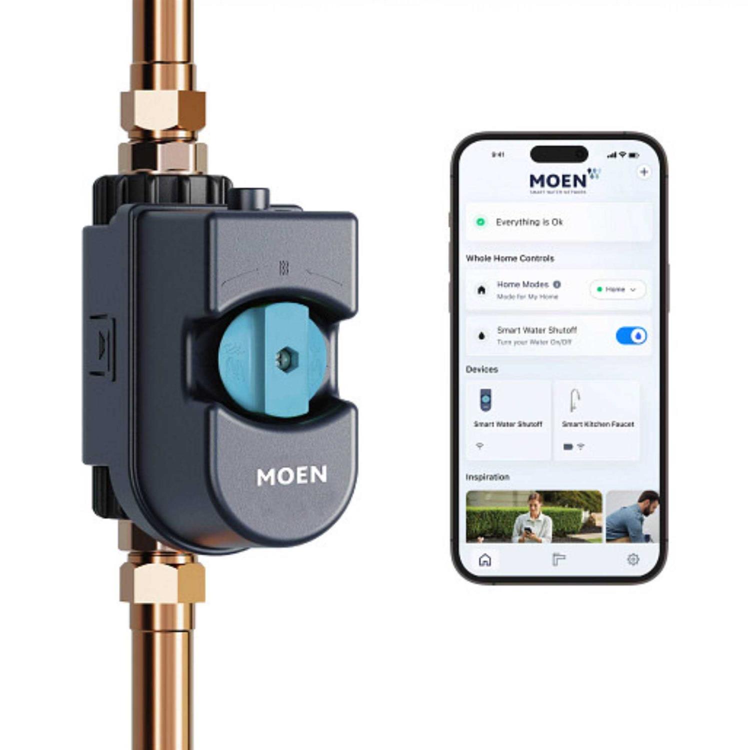 Moen Flo Smart Water Monitor and Shutoff 900-006